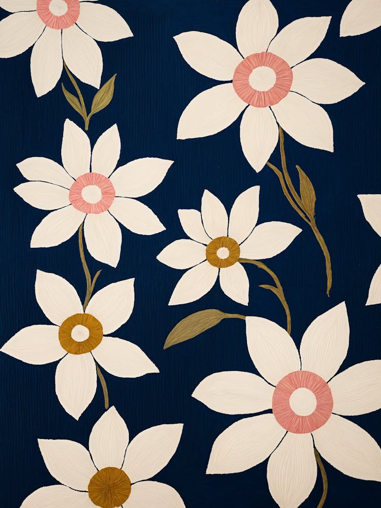 Daisies On Navy no2