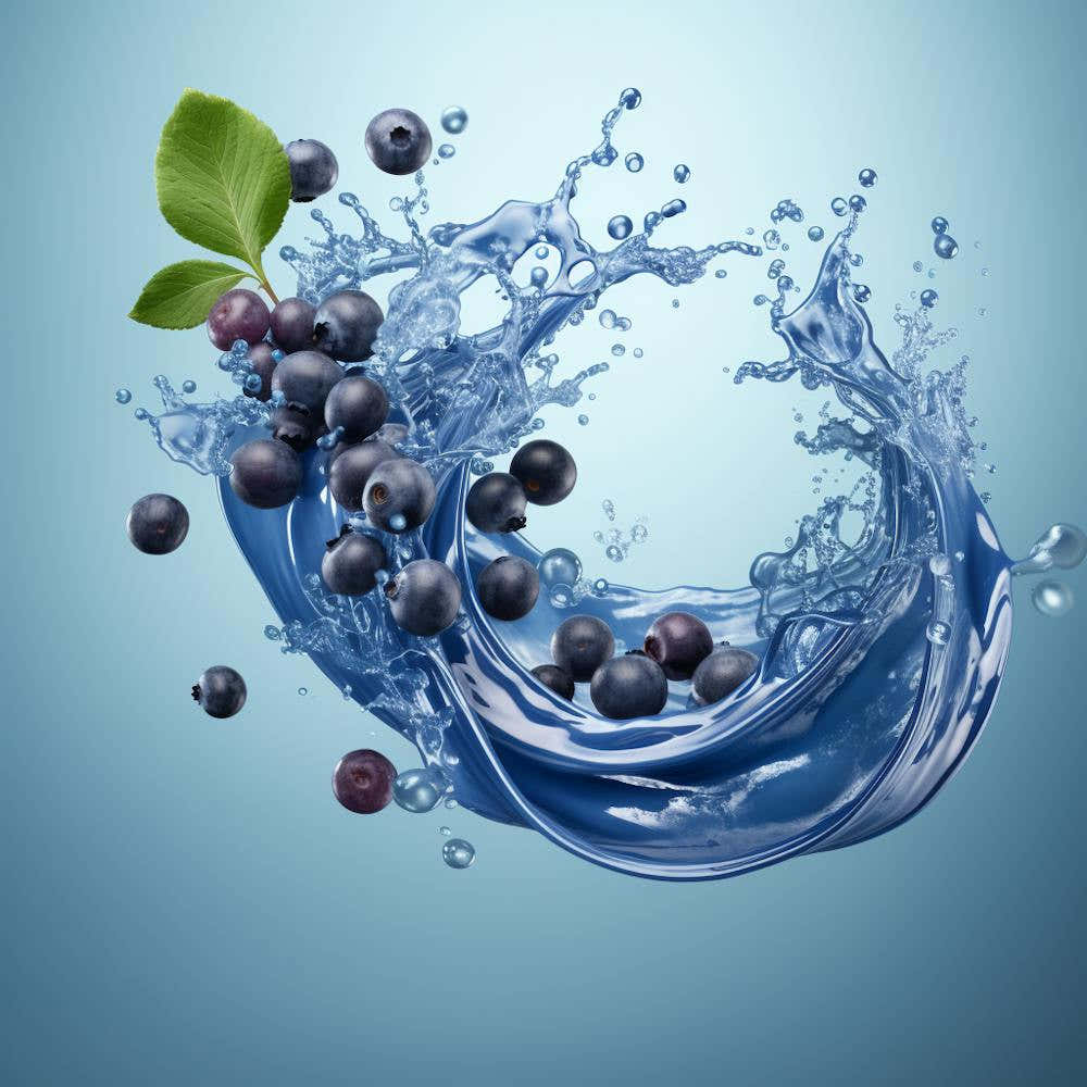 Blueberry Water Splash