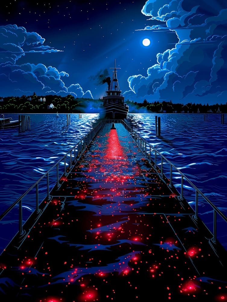 Ship At Night