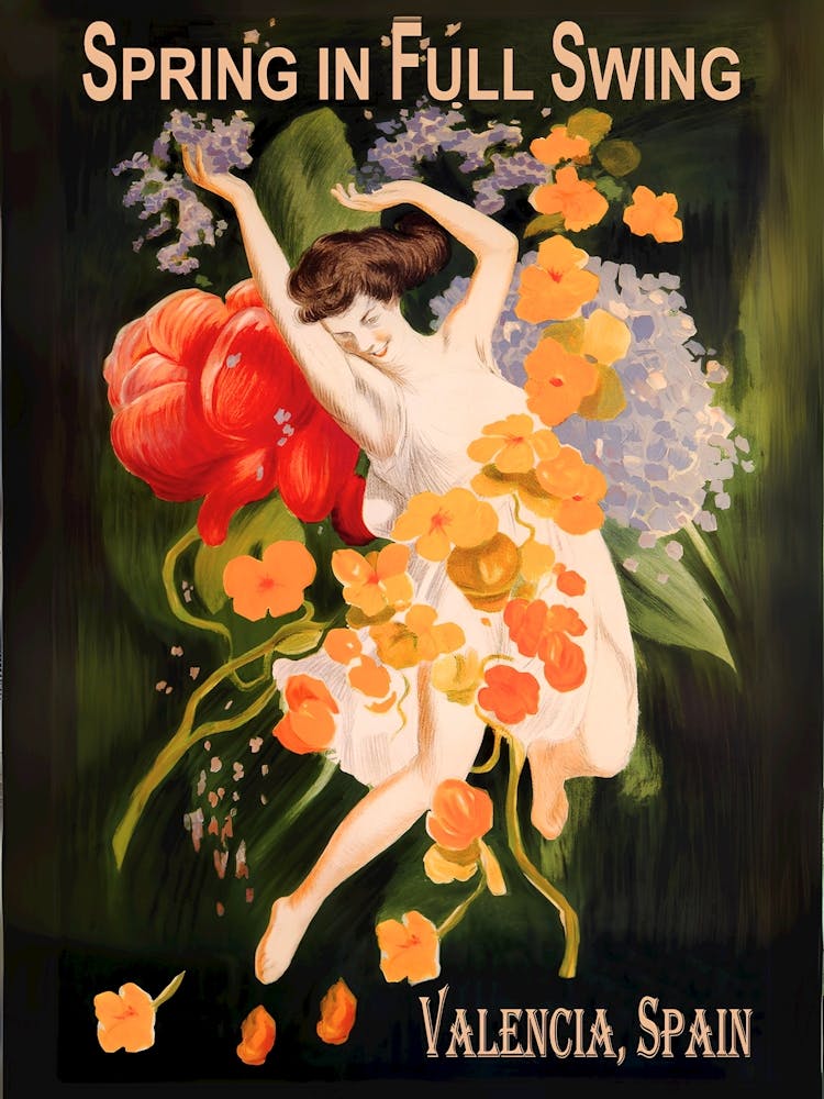 Frühling In Vollem Gange