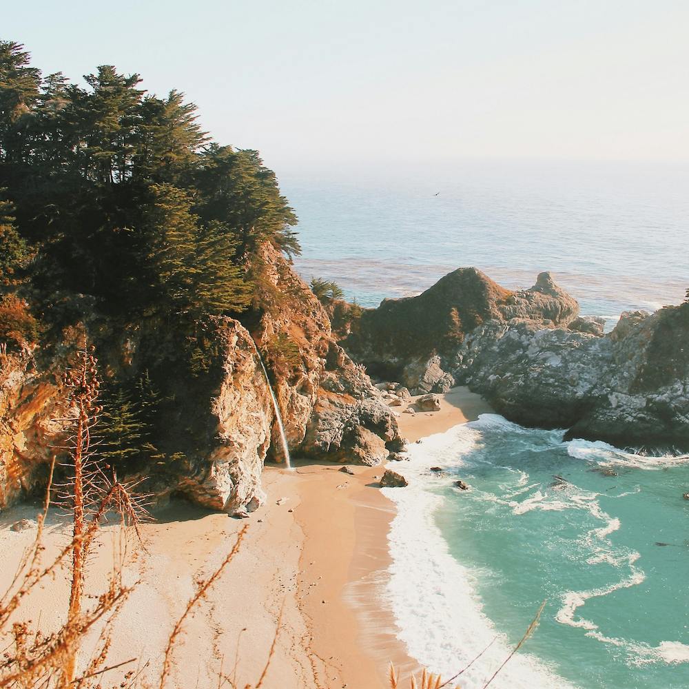 Mcway Falls Scenery