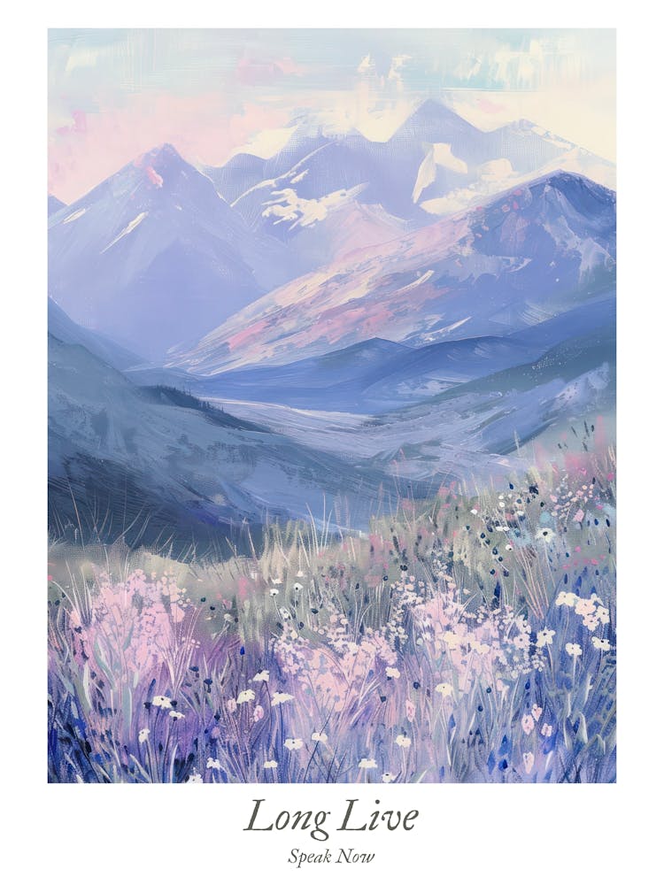 Taylor Swift Fan Art Long Live Speak Now Watercolour