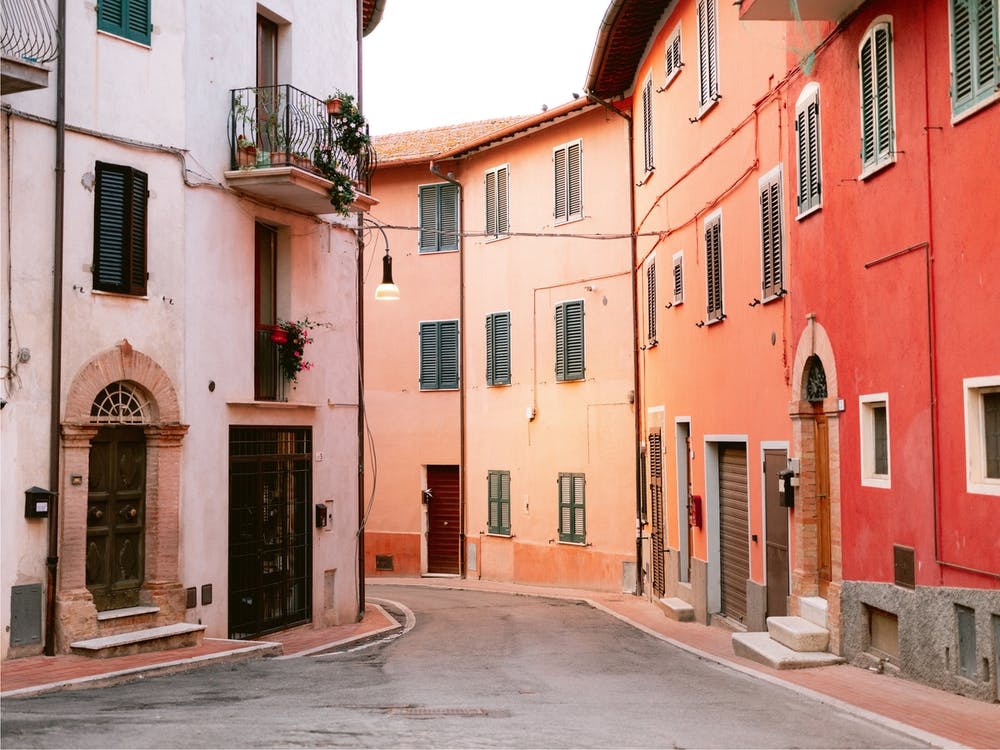 Colorful Streets Of Italy