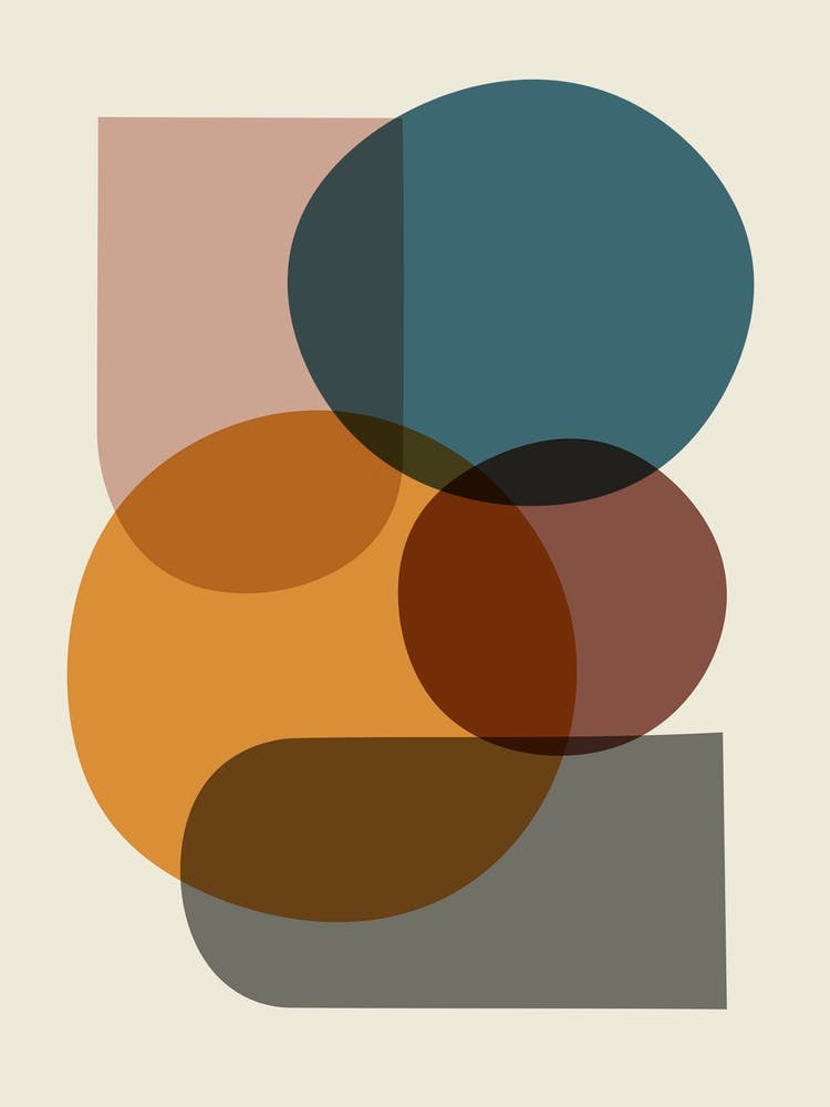 Minimalist Abstract On Cream B