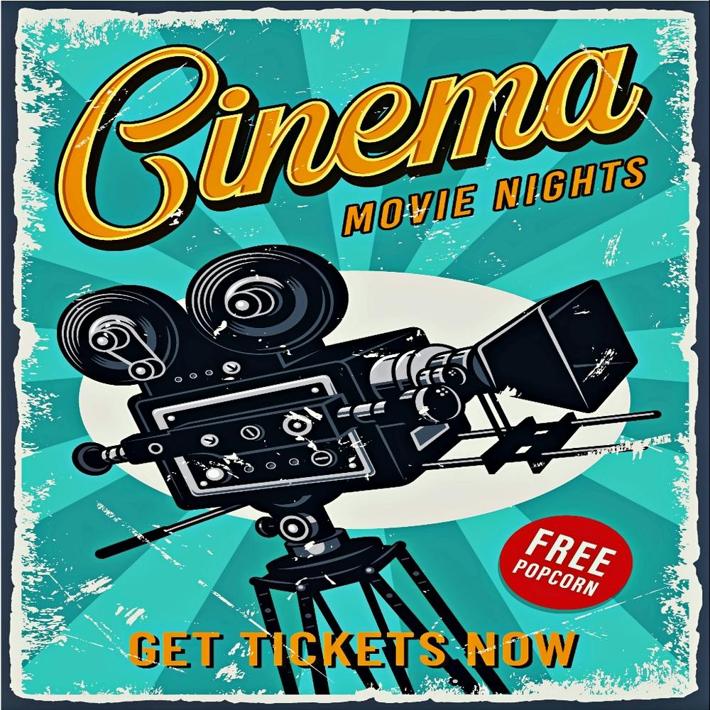 cinema poster, Cinema Movie Nights