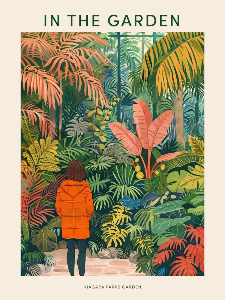 In The Garden Poster Niagara Parks Garden 1