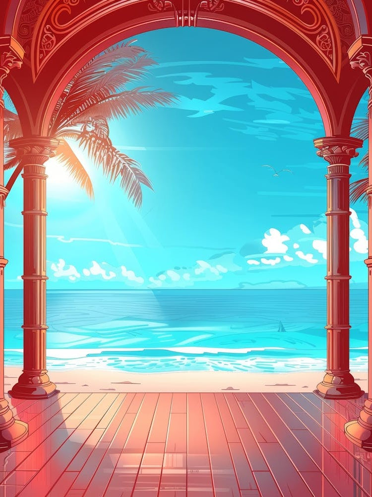 Archway To The Beach 3