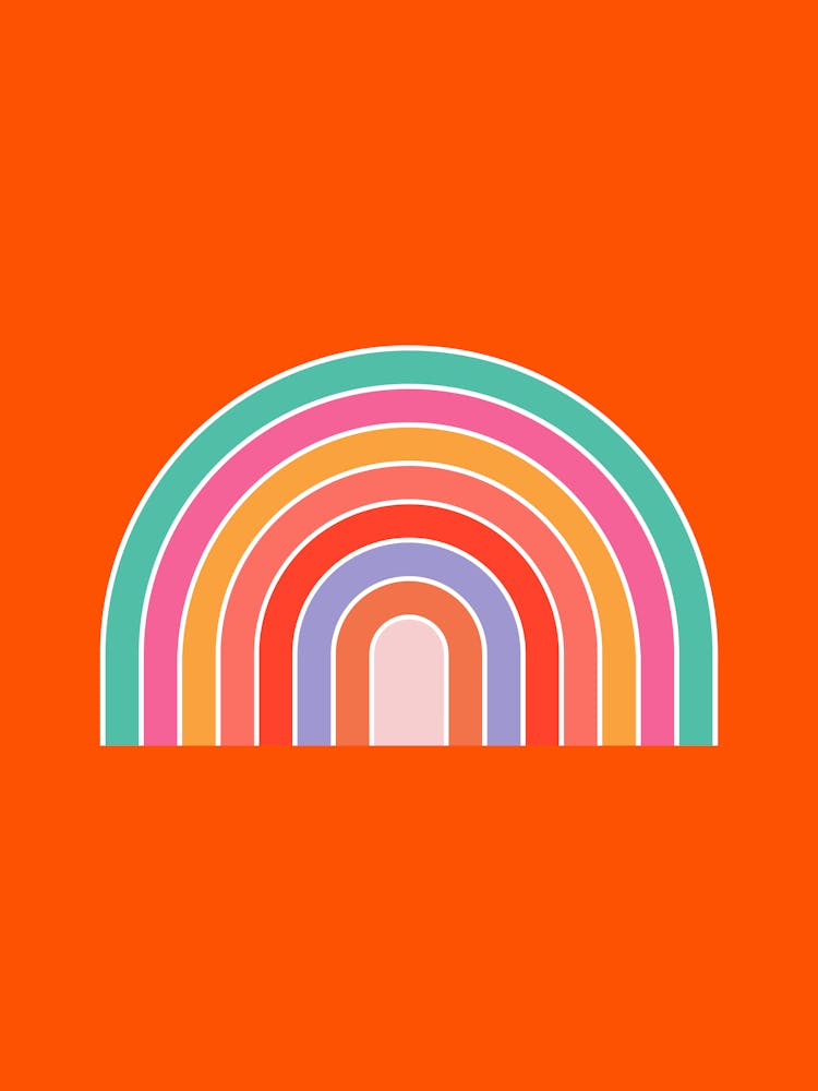 Rainbow Orange 1