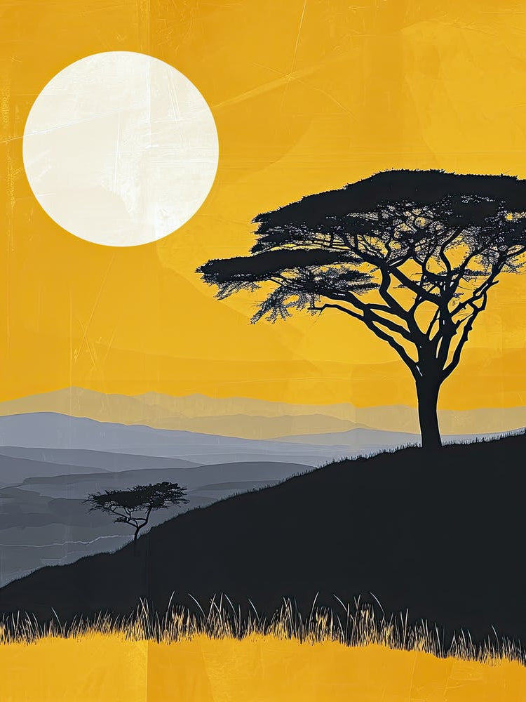 Sunset In Kenya, Africa 1