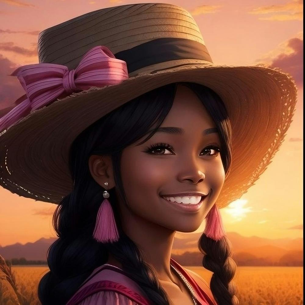 Portrait d'une jeune femme souriante