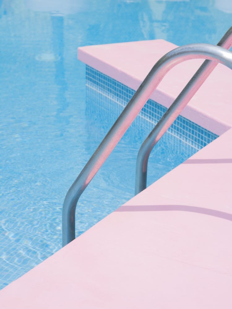 Summer Swimming Pool Pink