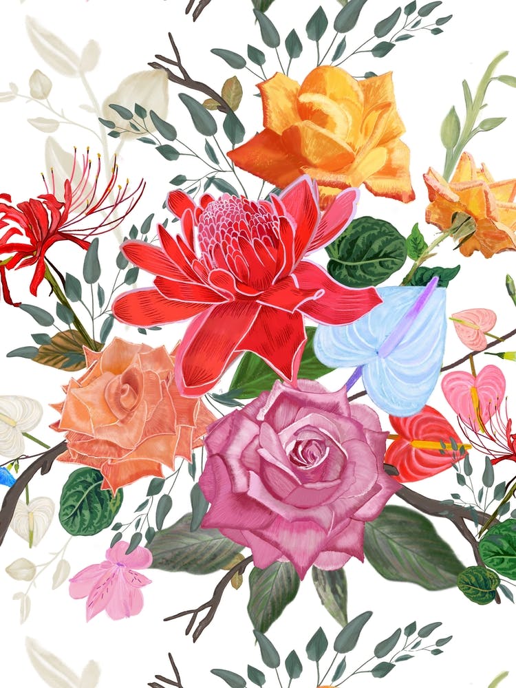 Flowers And Roses