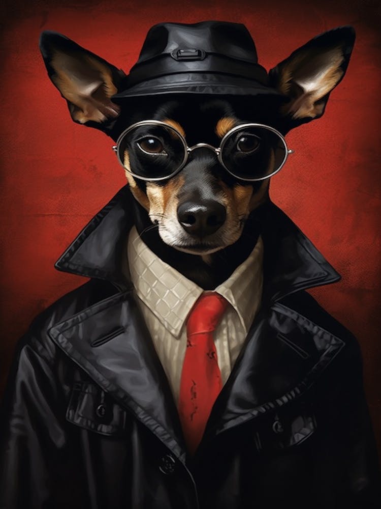 Gangster Dog Toy Fox Terrier 2