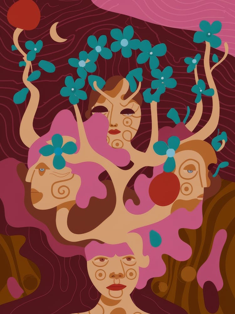 Mystical Tree Spirits