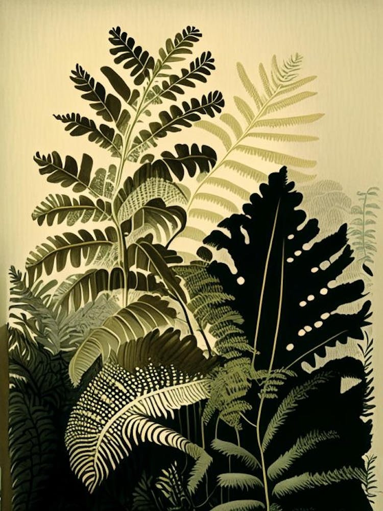 Royal Fern Rousseau Inspired