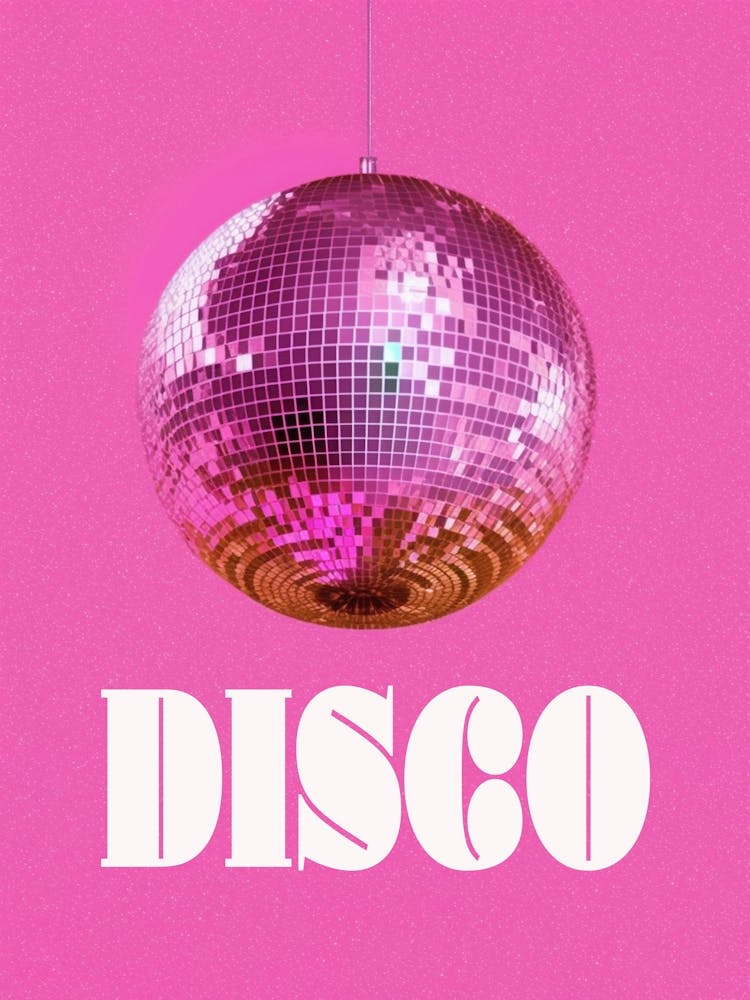 Disco Ball Pink