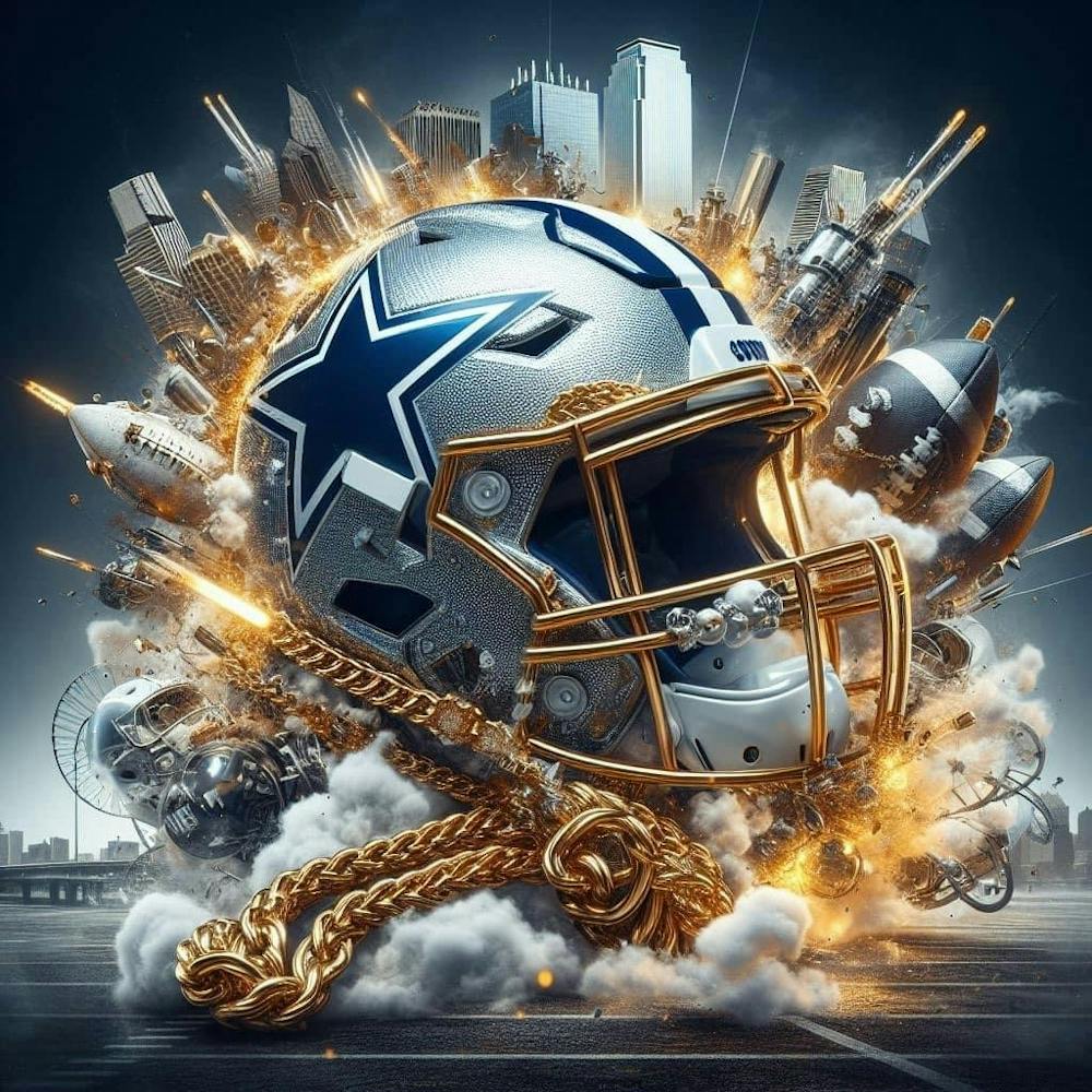 Dallas Cowboys Helmet 2