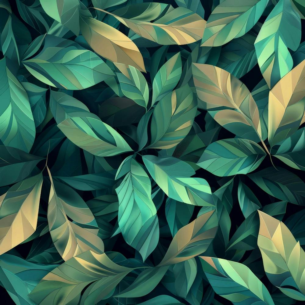 Seamless Leaf Pattern