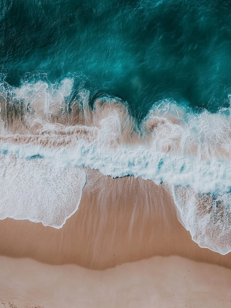 Aerial View Of A Beach 136