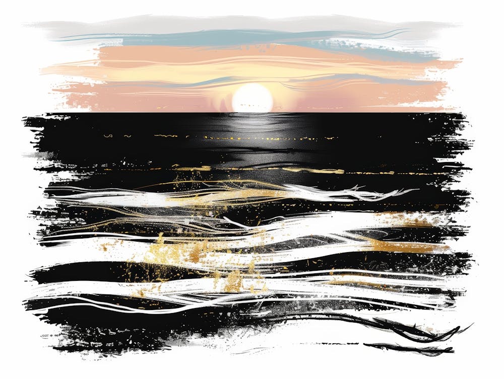 Sunset At The Beach 60