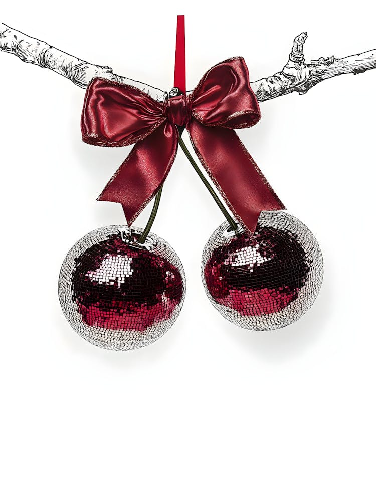 Cherries On A Branch