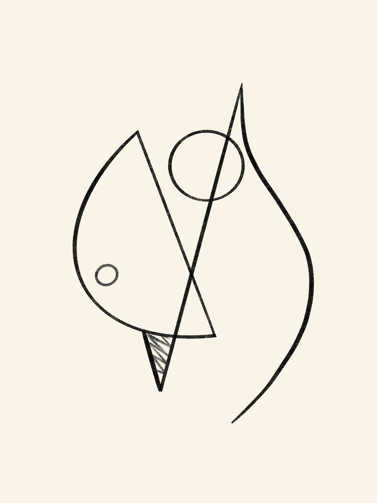 Birth Black & White Line