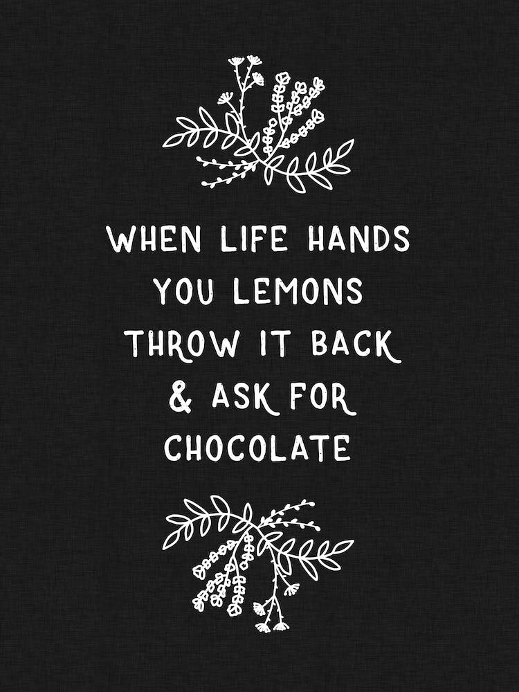 When Life Hands You Lemons