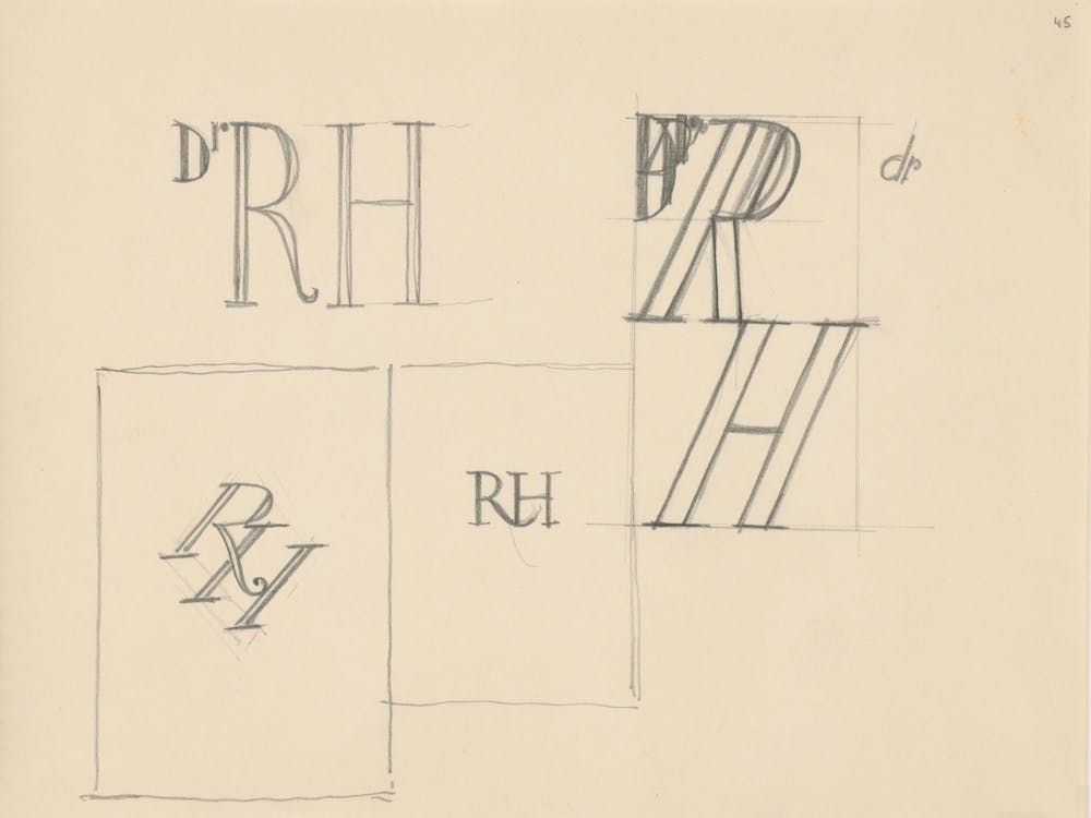 Sketchbook With Various Studio Drawings, Mikuláš Galanda (23)