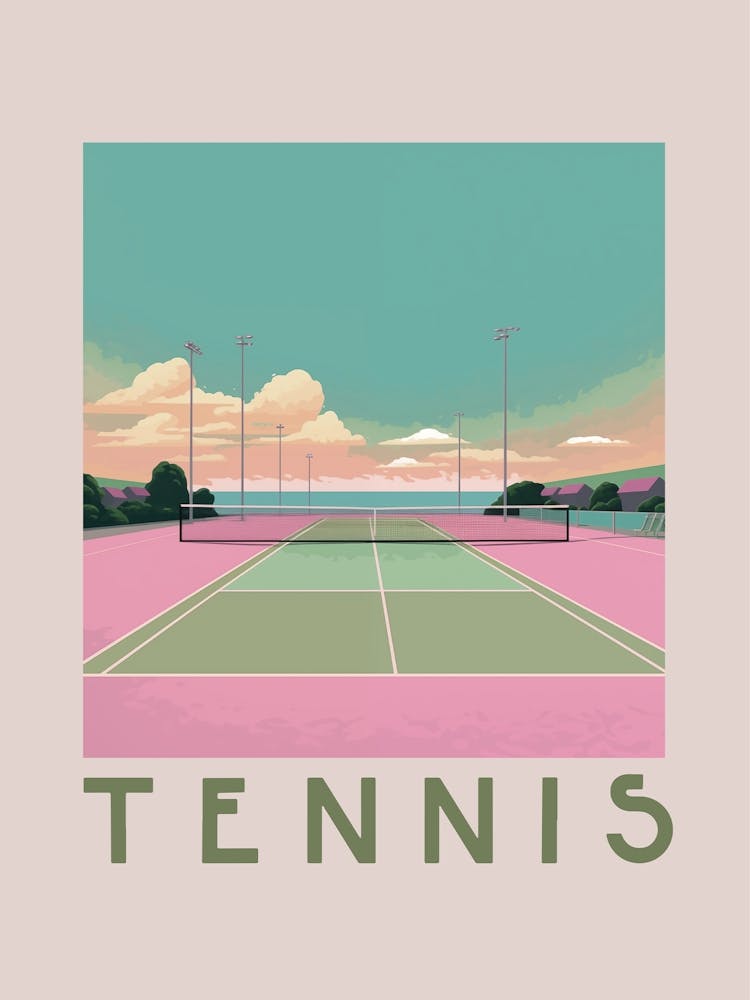 Tennis Court California