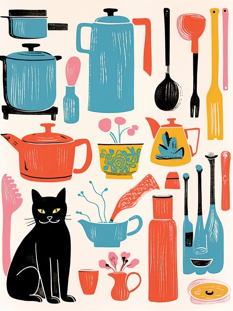 Cats And Kitchen Lovers 0