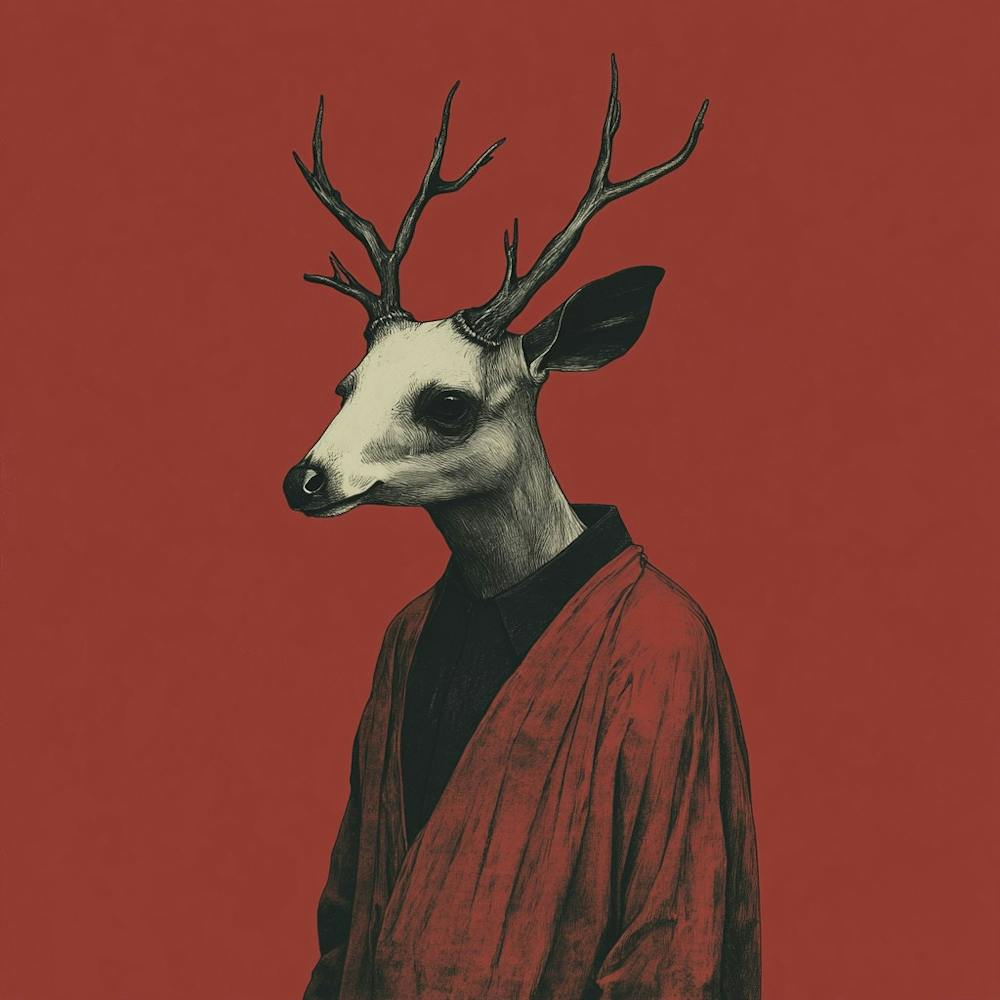 Deer Head 4