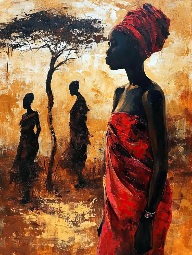 African Women, Boho
