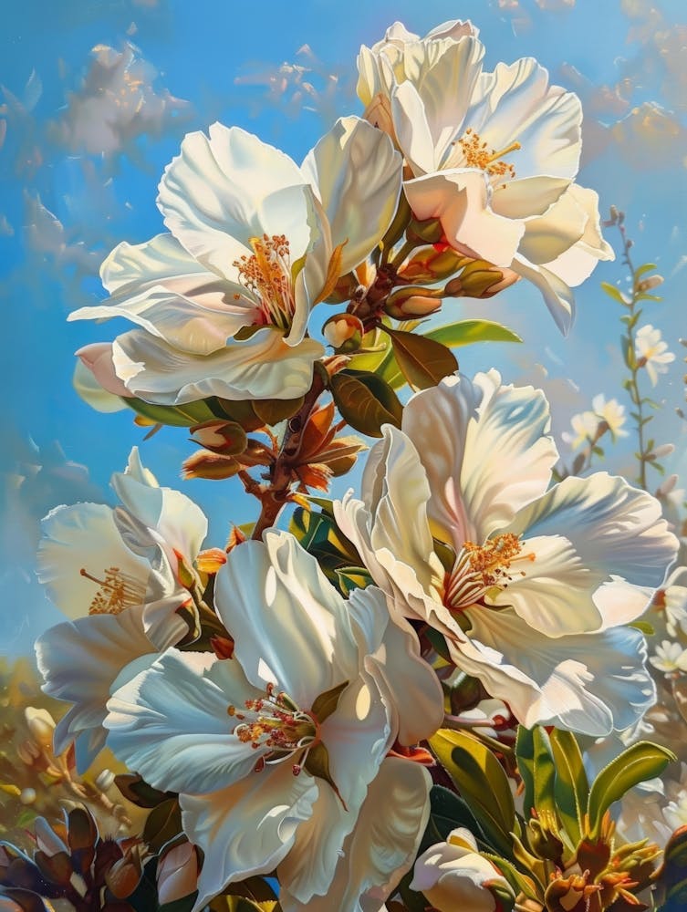 White Blossoms 1