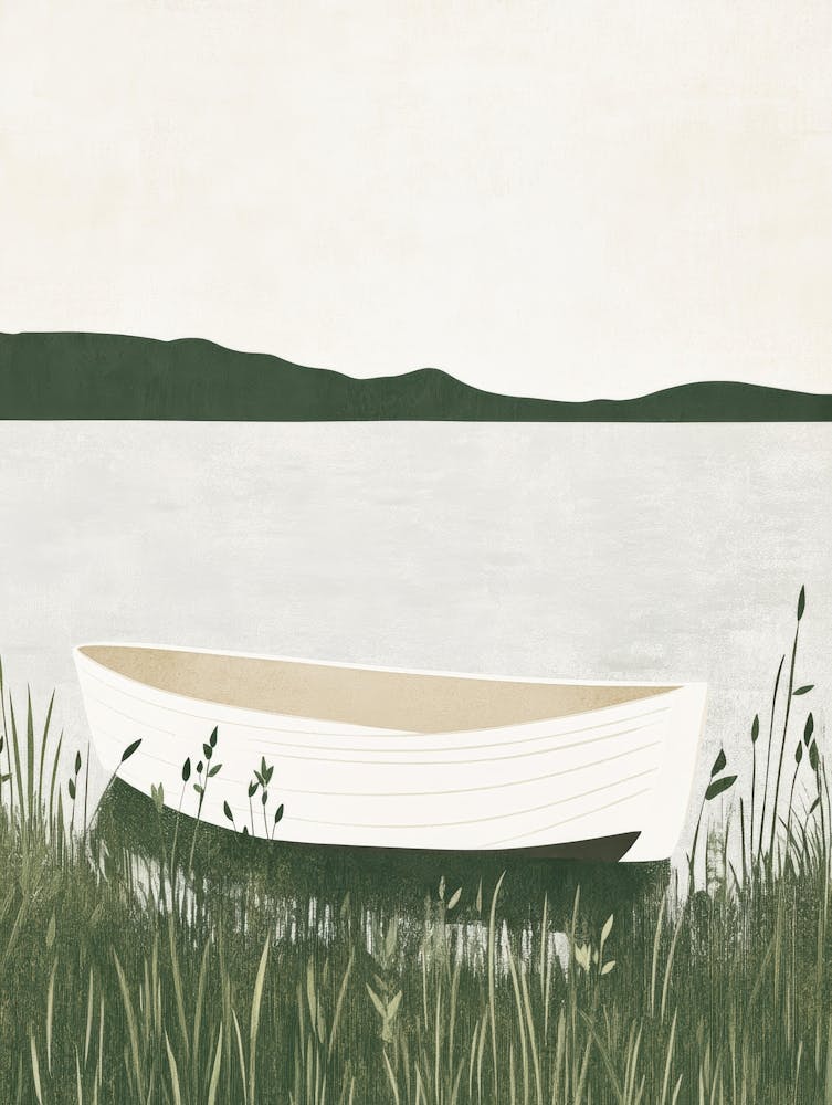 Boat On The Lake 4