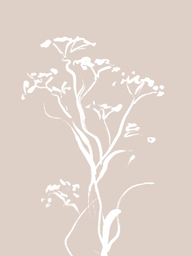 Lily Of The Valley Scandinavian Abstract
