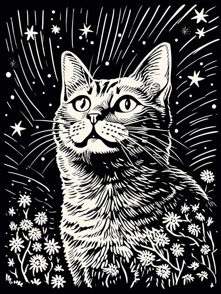 Astral Whiskerwave, Psychedelic Cats series