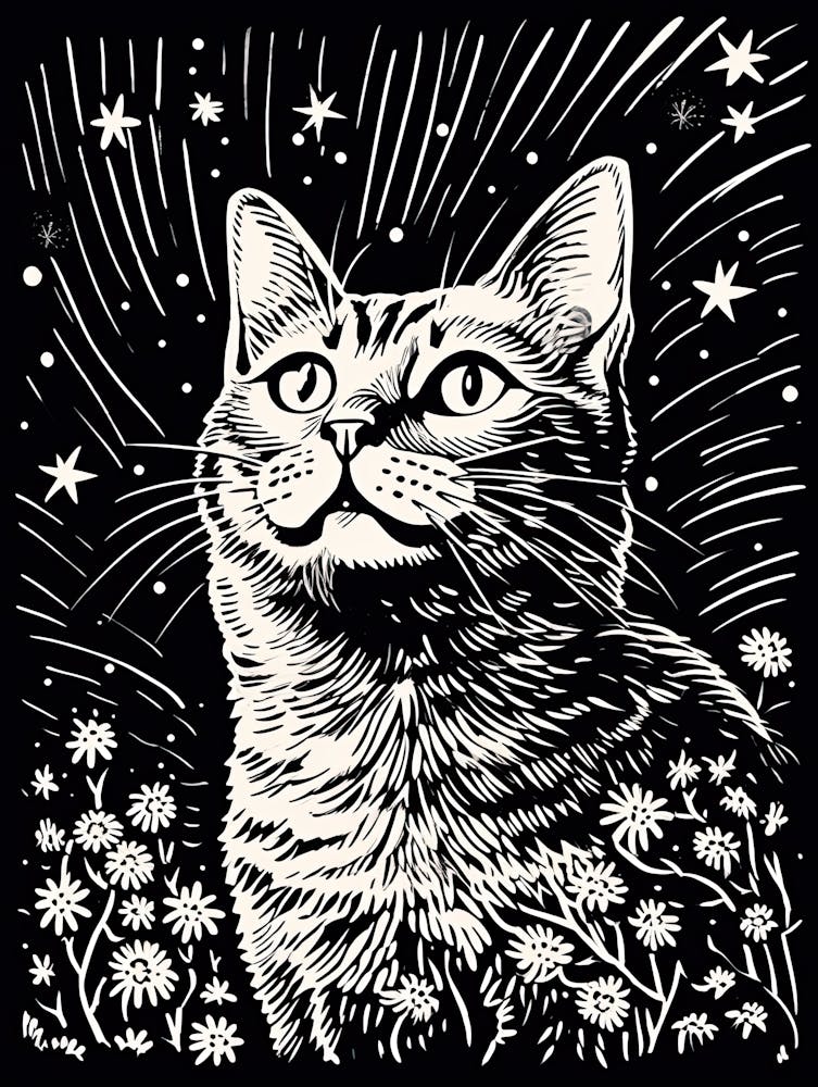 Astral Whiskerwave, Psychedelic Cats series