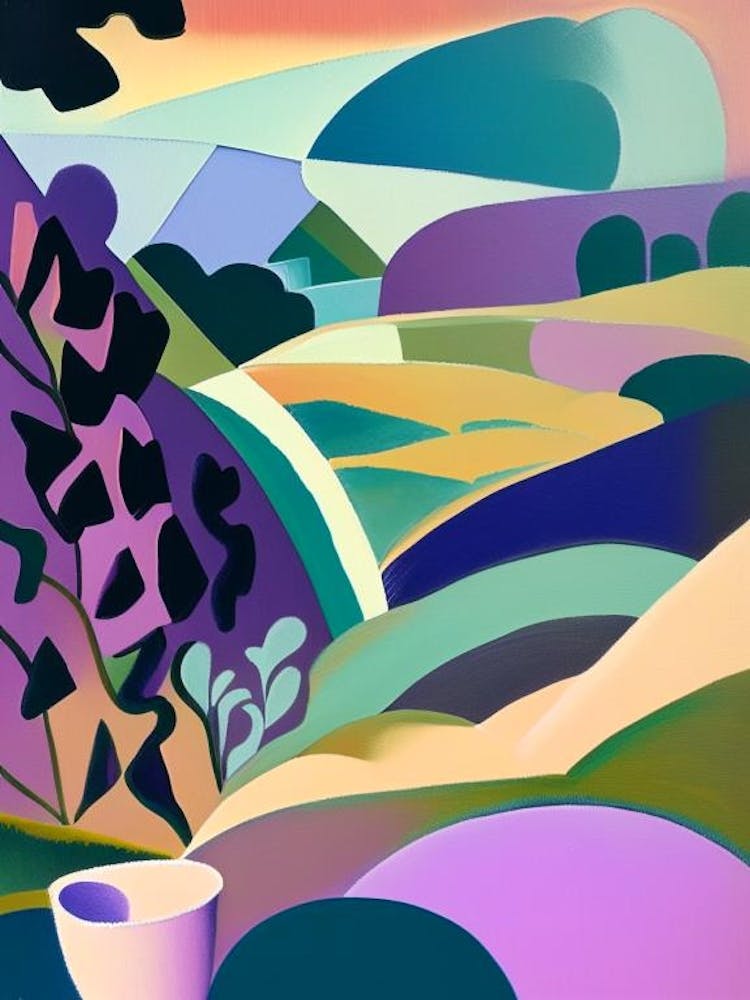 Wave Hill, Usa Abstract Still Life