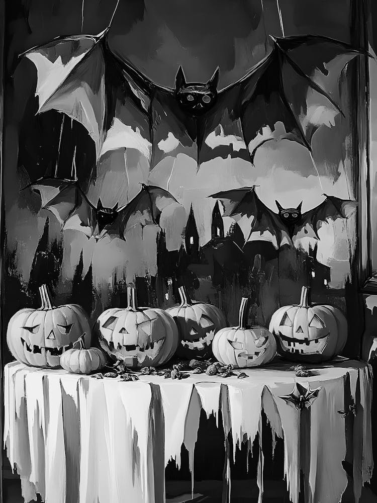 Bats And Pumpkins
