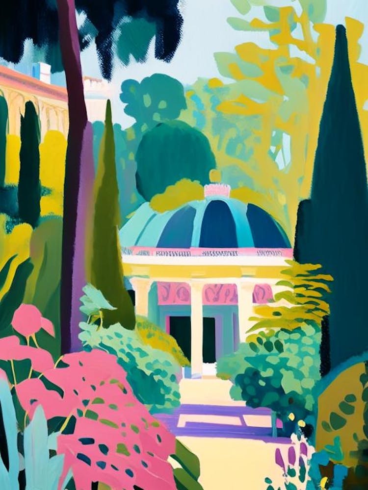 Jardin Des Plantes, 1, France Abstract Still Life