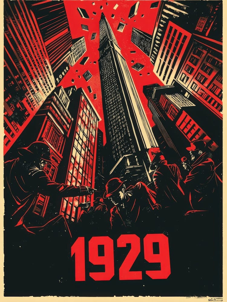 Aihrgdesign A Vintage Financial Poster Depicting The Dramatic 2b0886ba 7445 4430 9bcd 4ec423ba0261 3