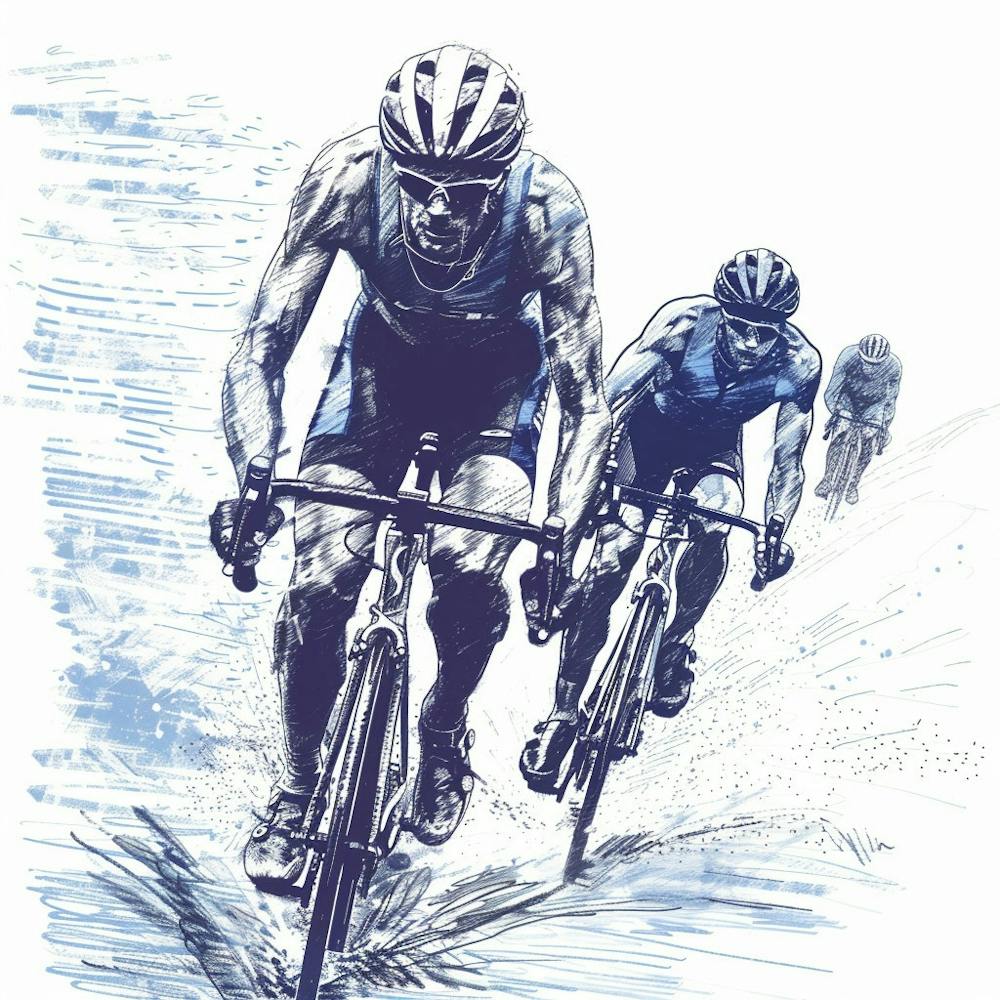 A Triathlon Event Hand Drawn Sketch Illustration 1718702200 2