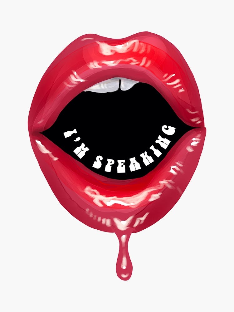 I'm Speaking White Print