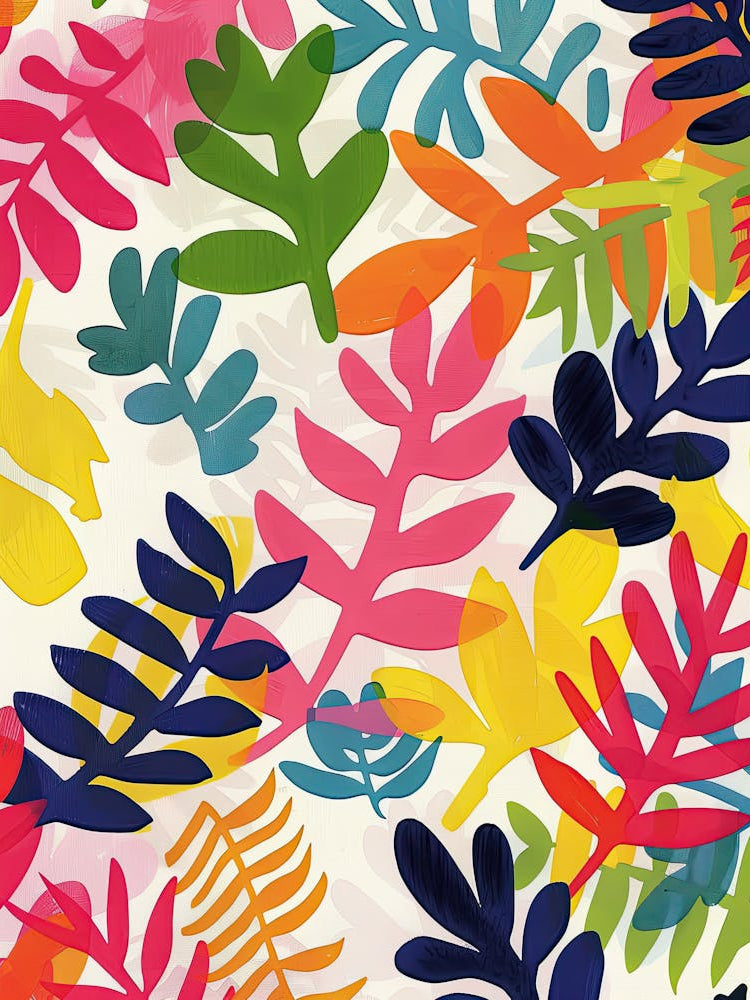 Painted Tropics Matisse Style