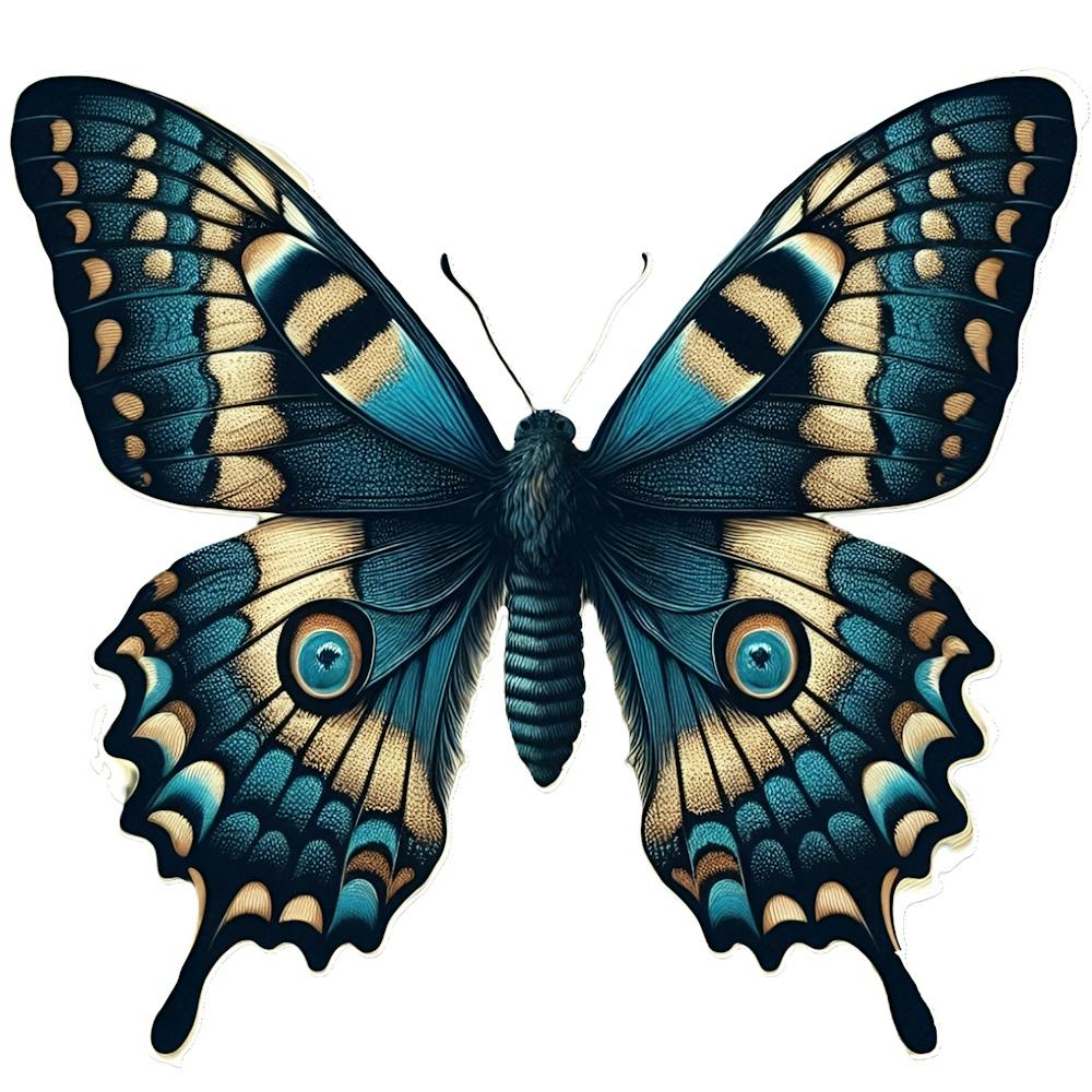 Blue Butterfly 6