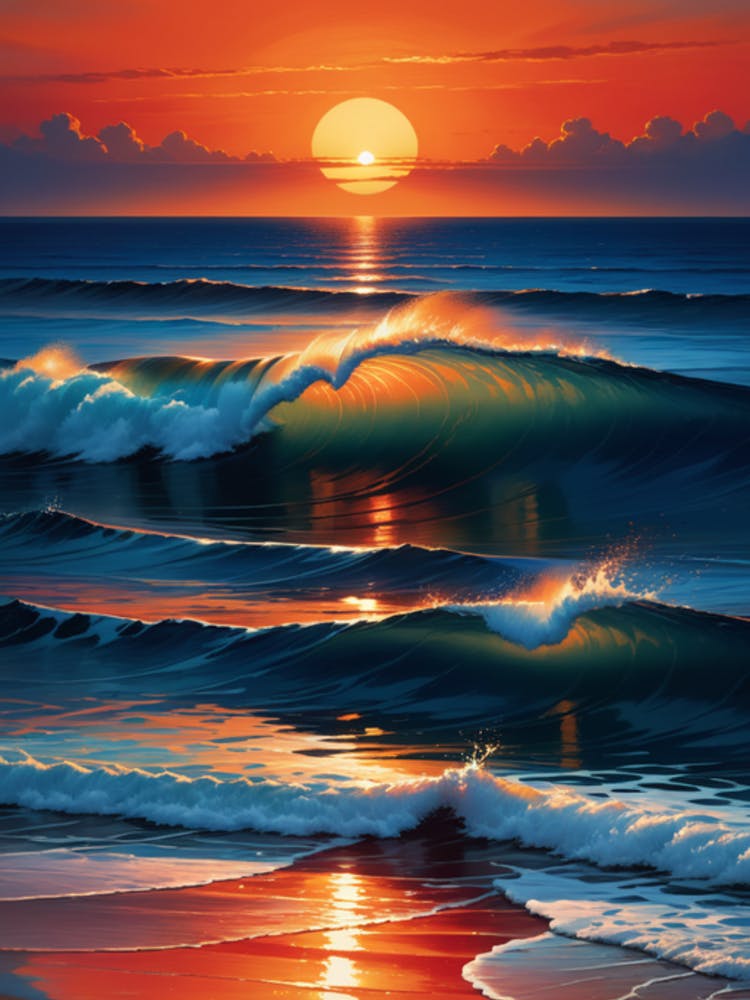 Sunset At The Beach 10