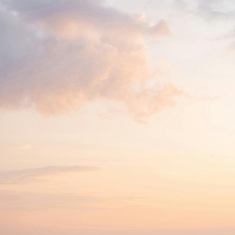 Dreamy Pastel Sunset Square