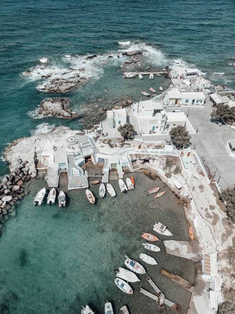 Syrmata Fischerhäuser, Milos