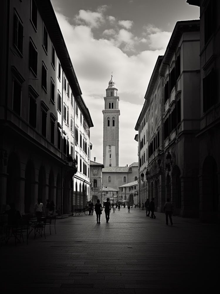 Modena, Italy,  Black And White Analogue Photography  4