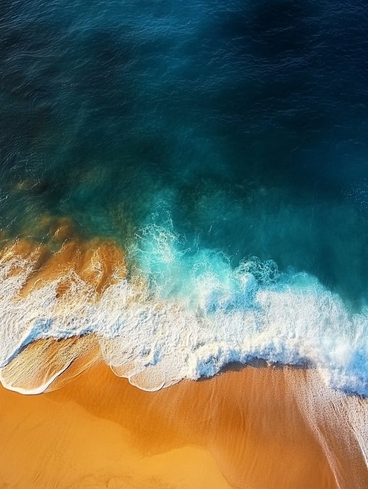 Aerial View Of A Beach 131